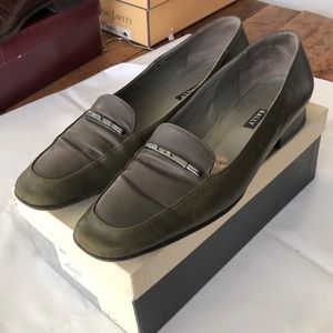 Bally Ferreira loafer, olive green